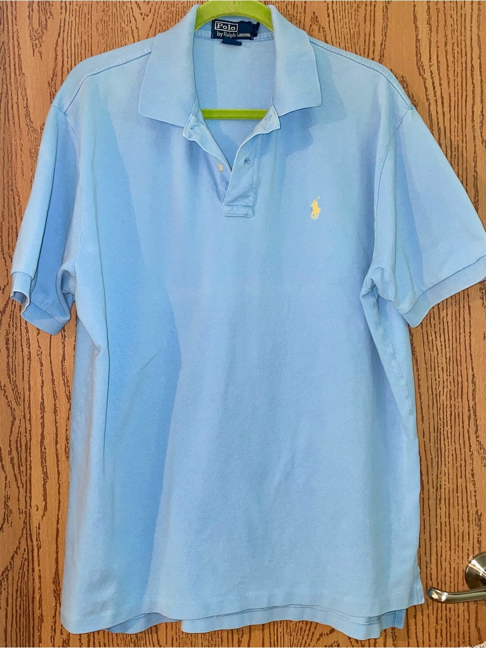 Men's Polo Ralph Lauren Polo Shirt Size X-Large. Blue. Light Blue. Golf. Preppy